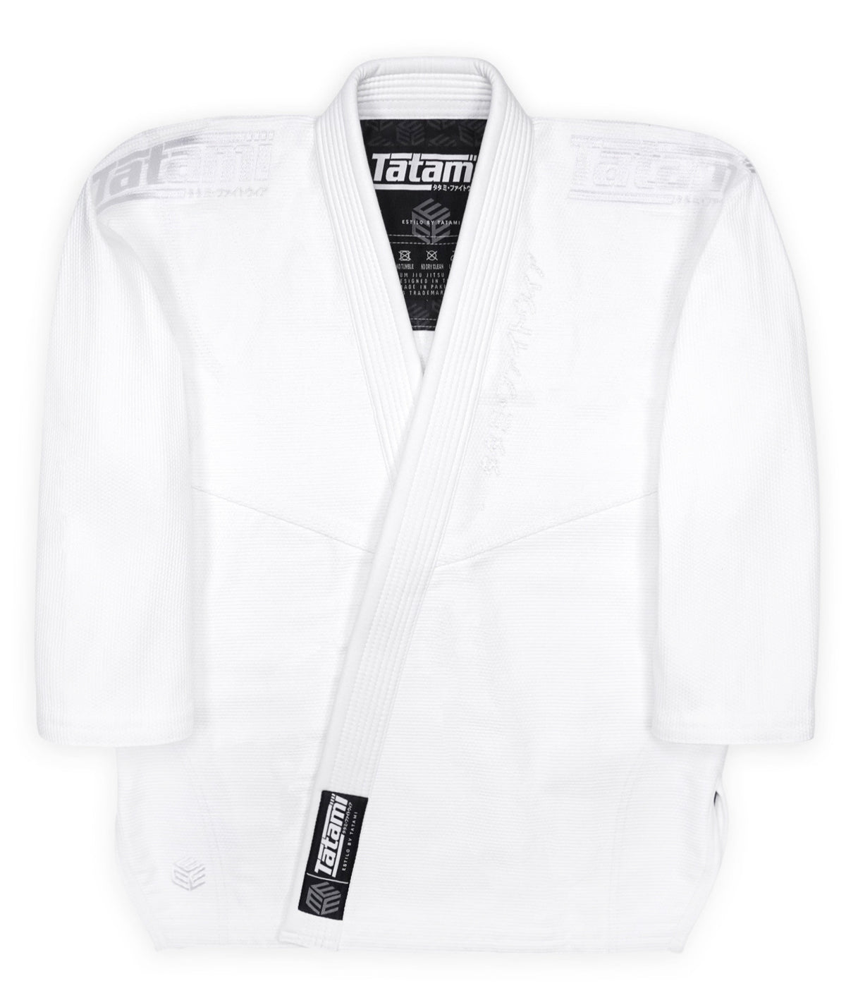 Estilo Black Label Gi - White on White