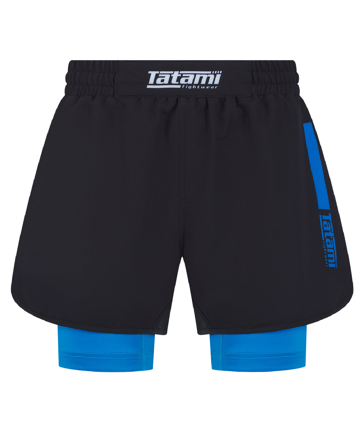 IBJJF Ranked Hybrid Shorts - Blue