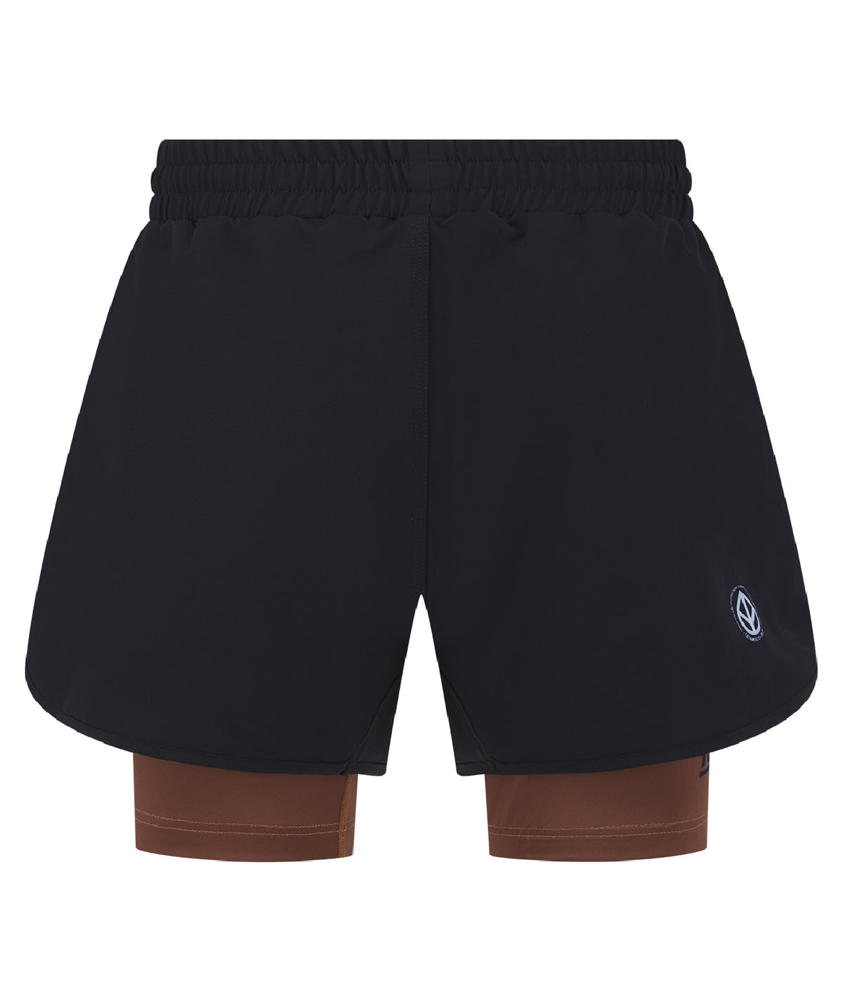 IBJJF Ranked Hybrid Shorts - Brown