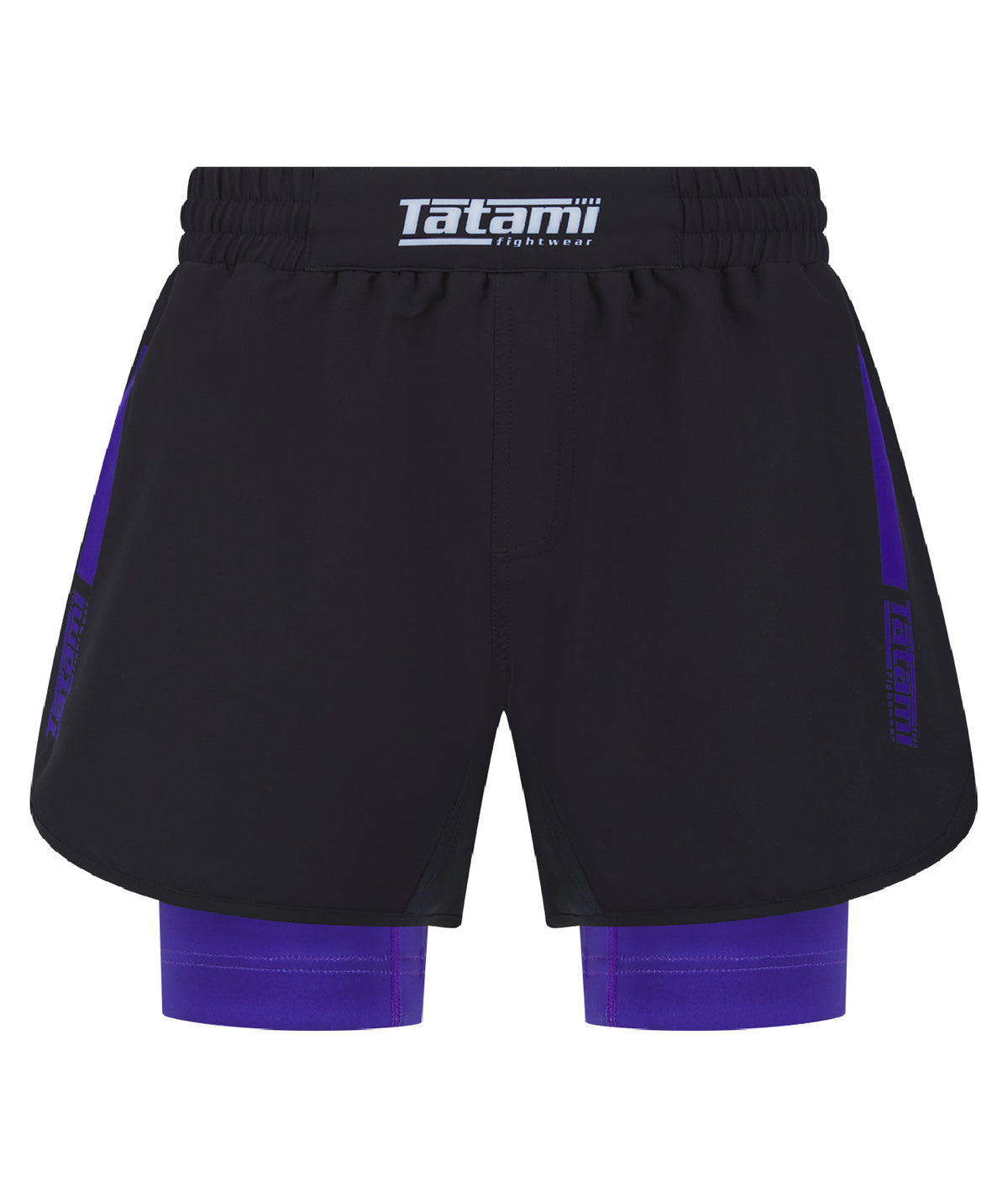 IBJJF Ranked Hybrid Shorts - Purple