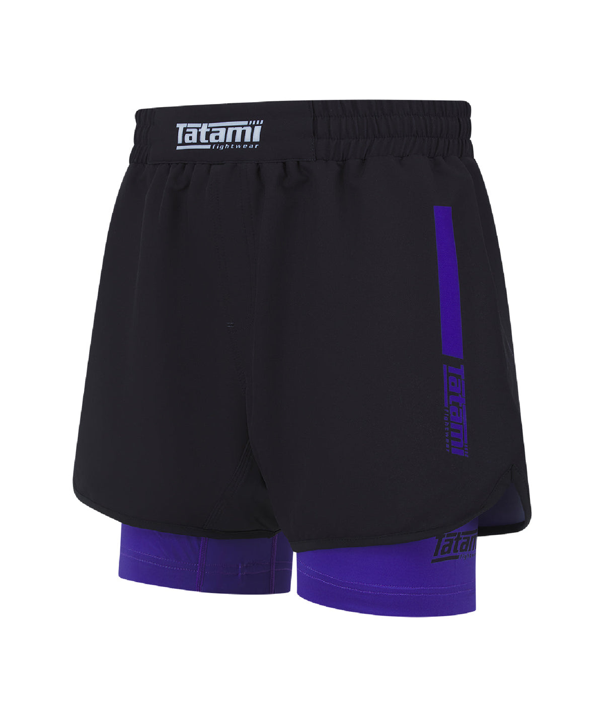 IBJJF Ranked Hybrid Shorts - Purple