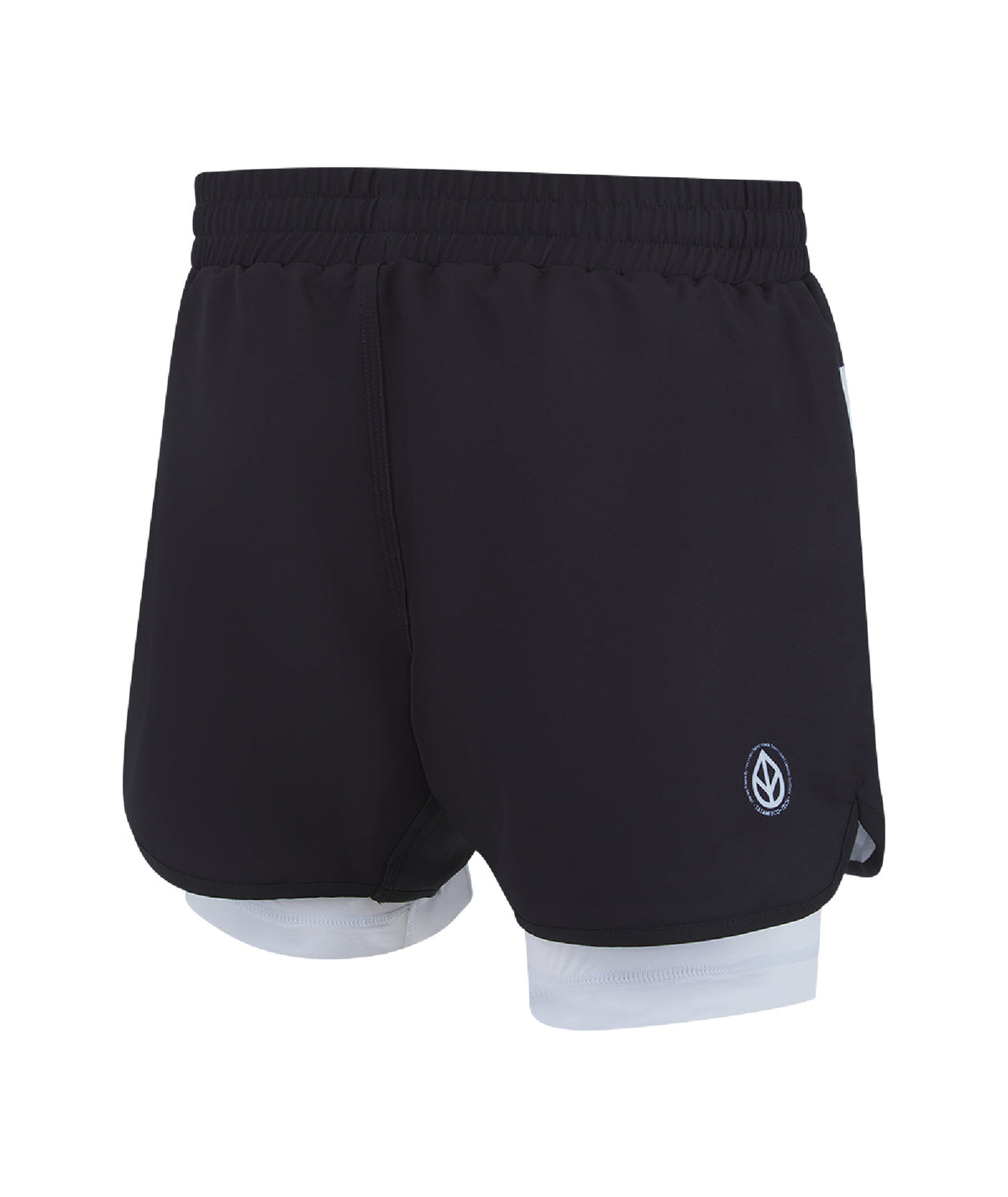 IBJJF Ranked Hybrid Shorts - White