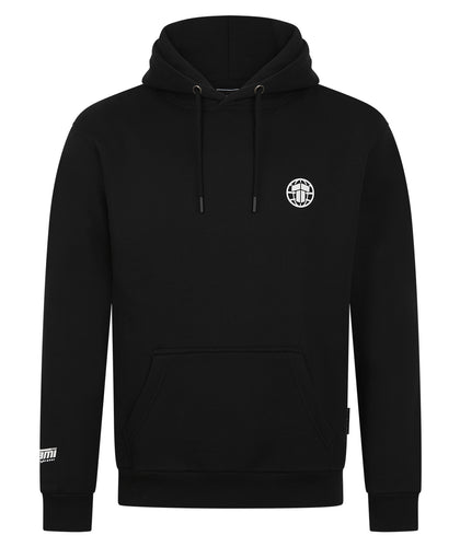 Tatami Globe Hoodie - Black