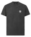 Tatami Globe Stonewashed T-Shirt - White On Grey