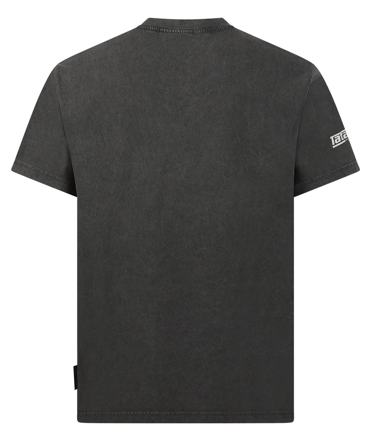 Tatami Globe Stonewashed T-Shirt - Black On Grey