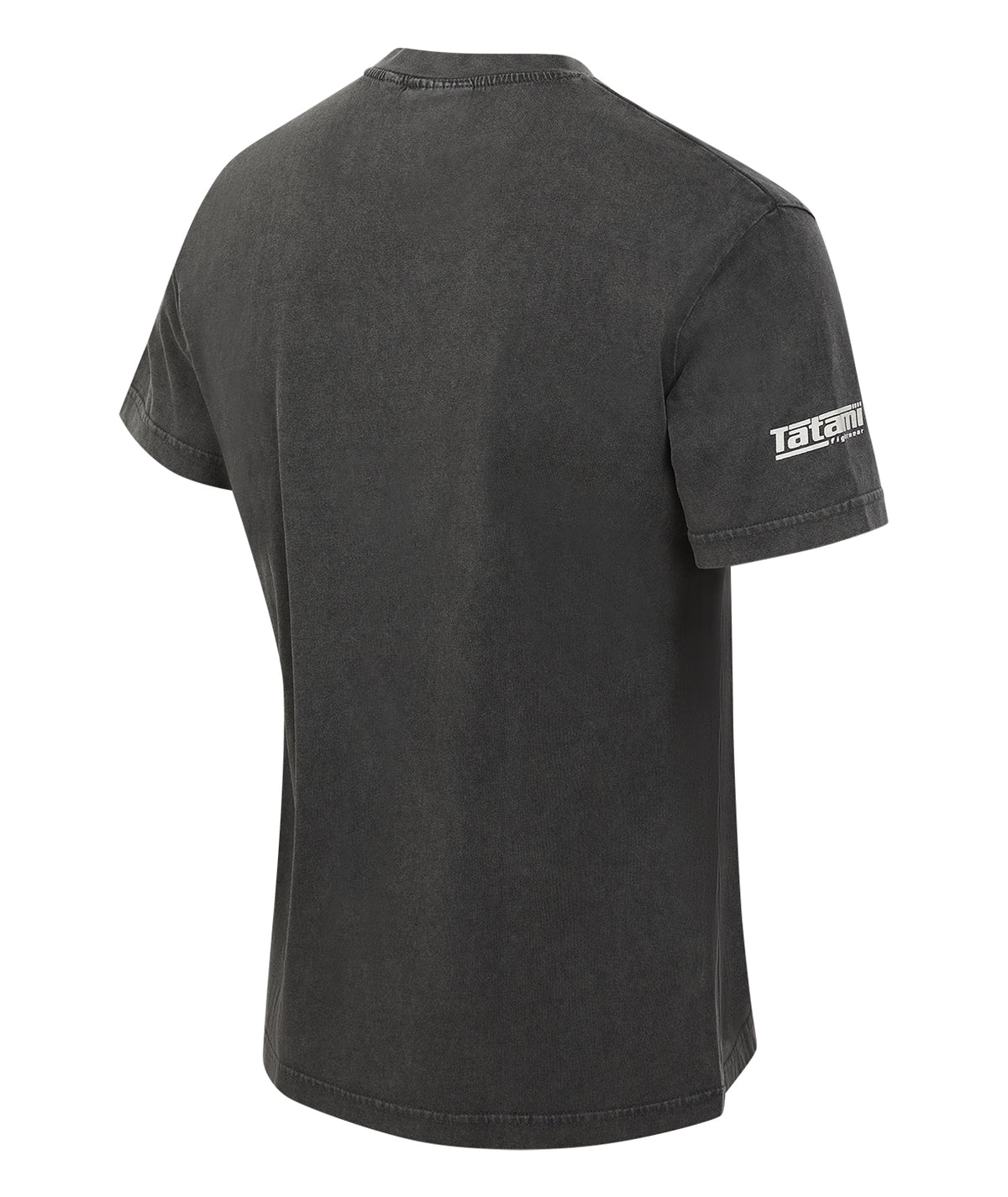 Tatami Globe Stonewashed T-Shirt - Black On Grey