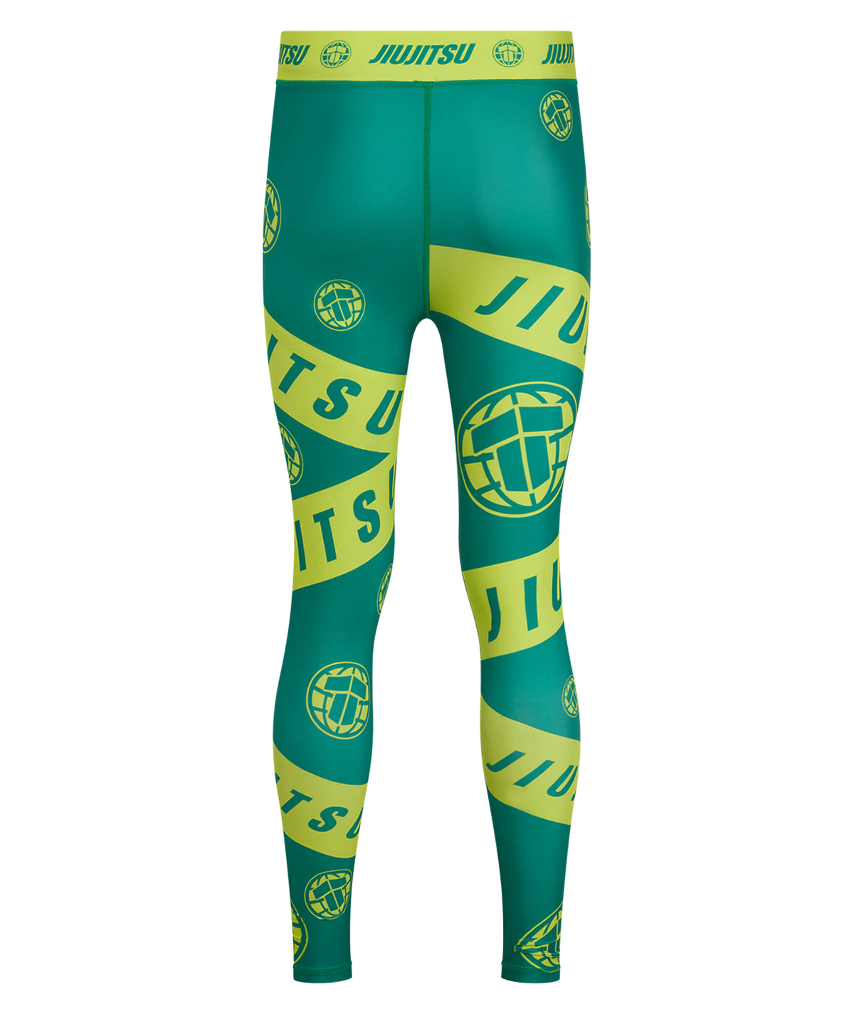 Mens Helena Taped Spats - Green & Yellow