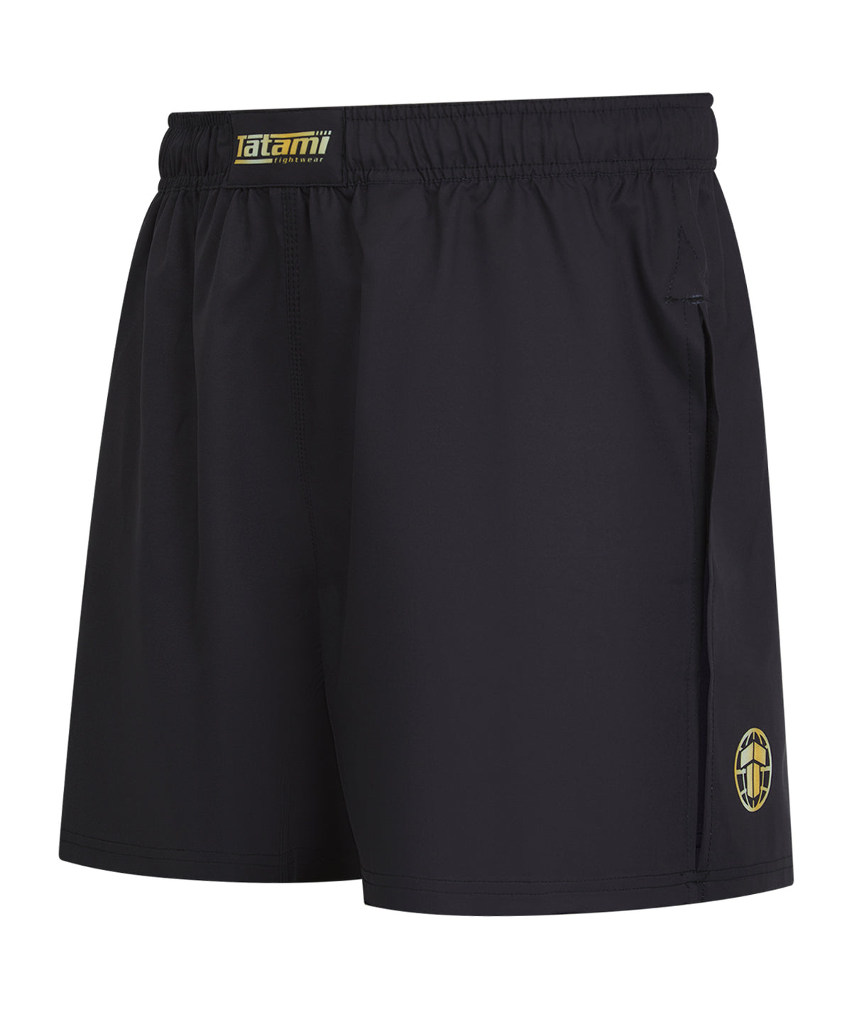 High Split MMA Shorts - Black