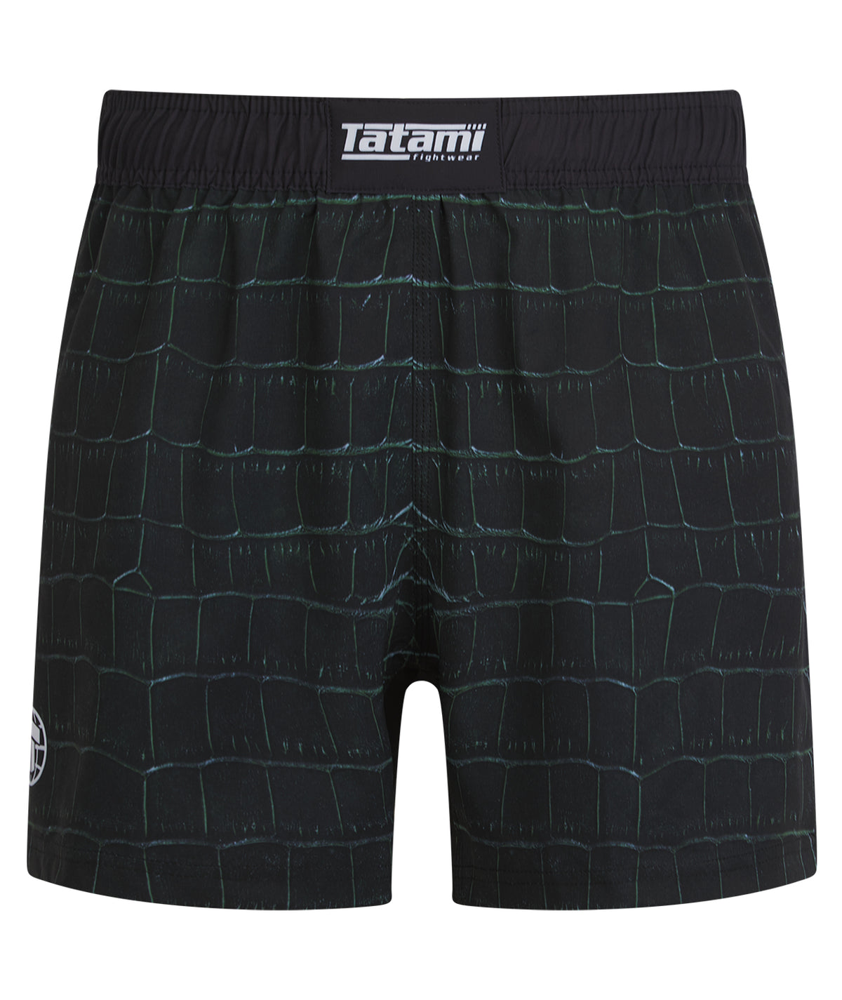 High Split MMA Shorts - Crocodile
