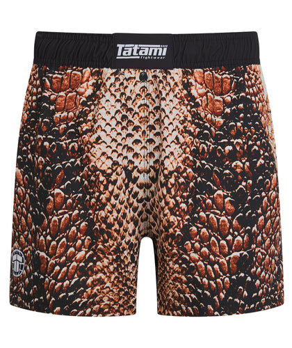 High Split MMA Shorts - Snake