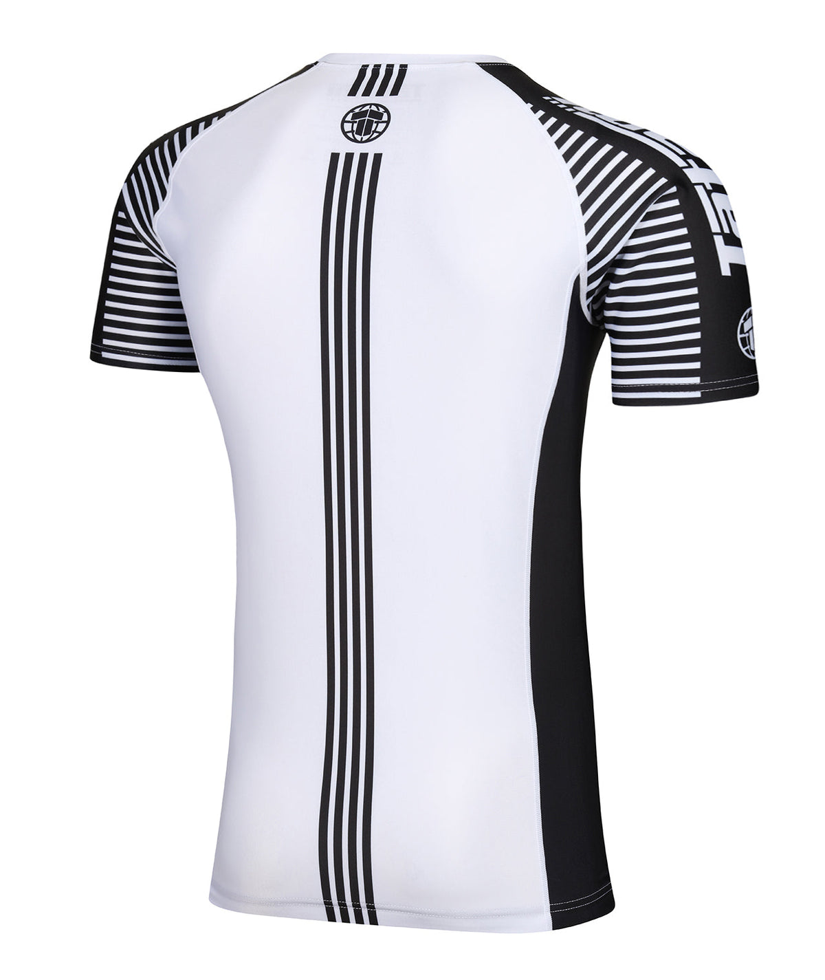 IBJJF Ranked Rash Guard - Black & White