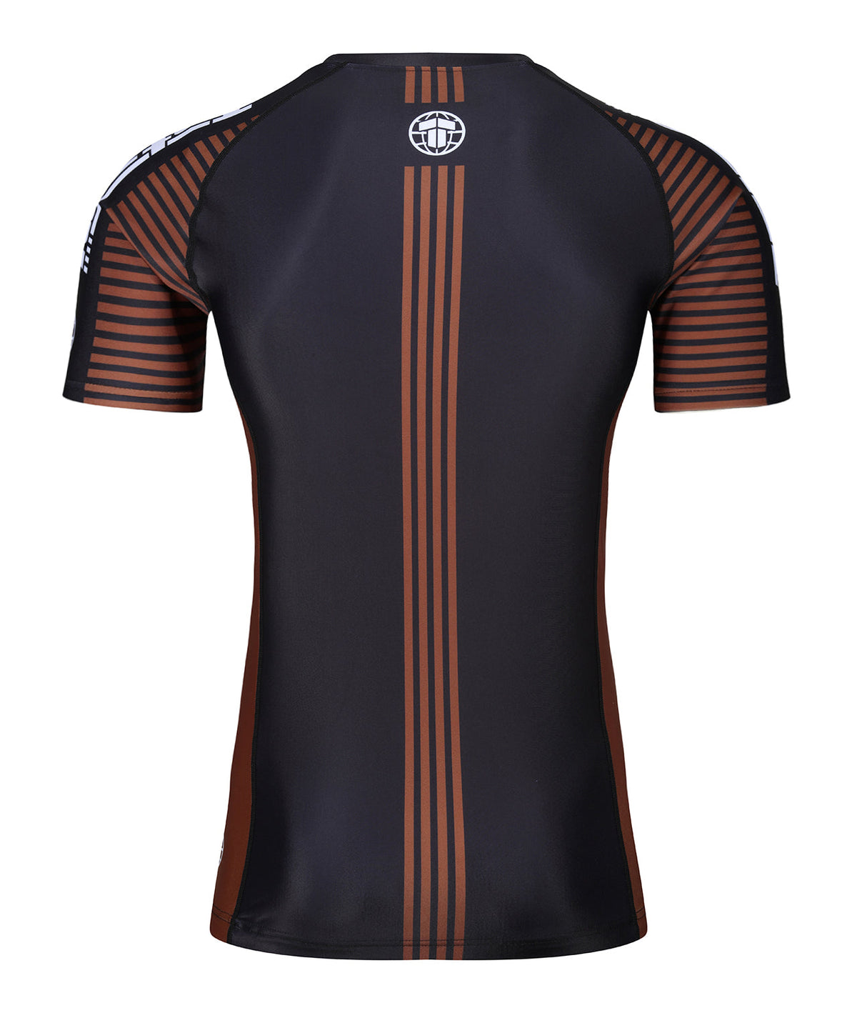 IBJJF Ranked Rash Guard - Brown