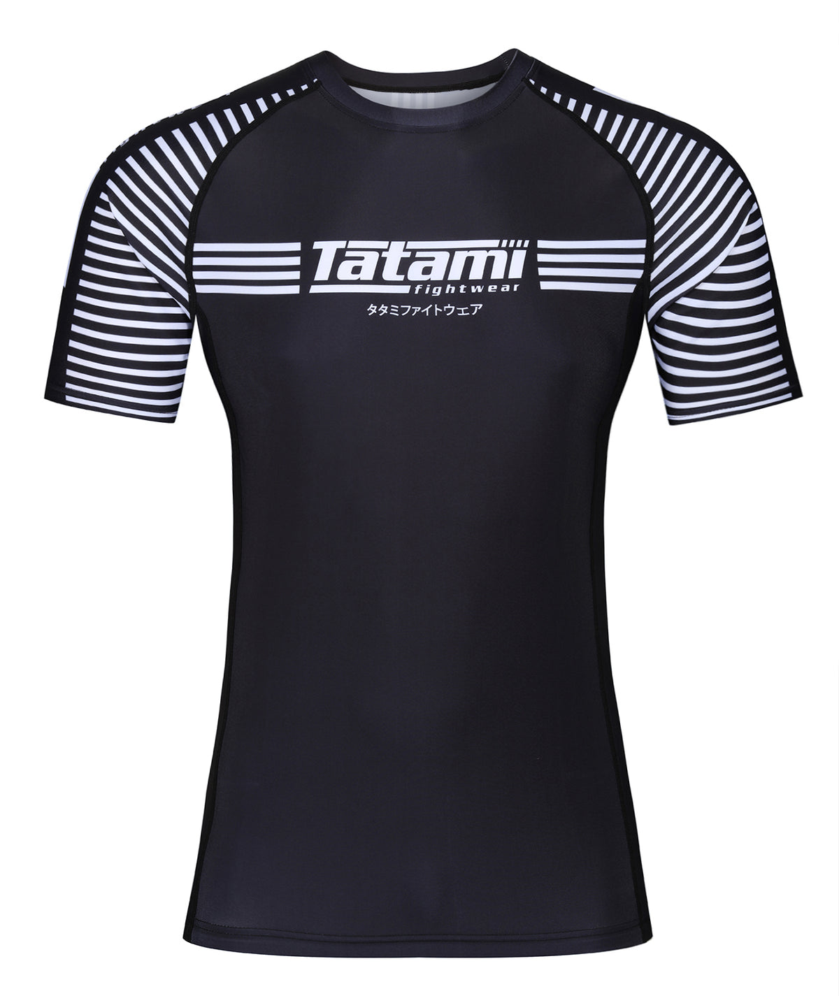 IBJJF Ranked Rash Guard - Black