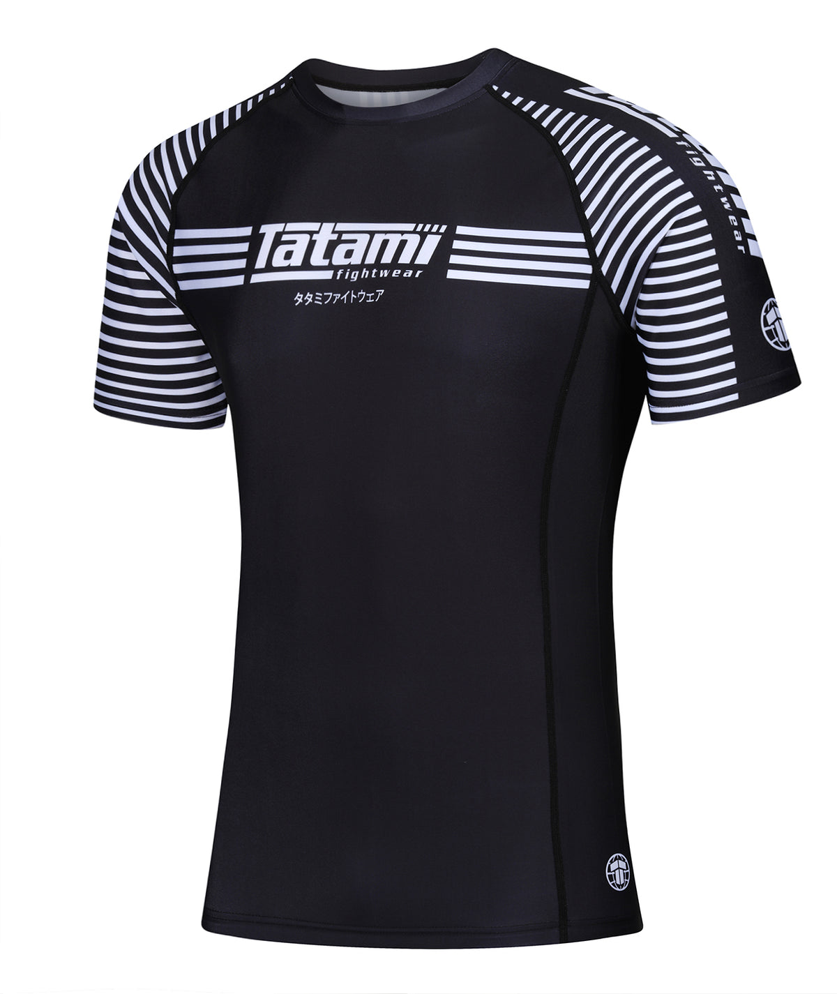 IBJJF Ranked Rash Guard - Black