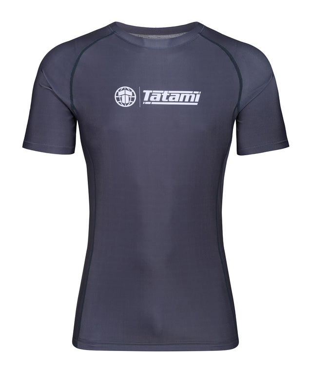 Image of Tatami Fightwear Impact Short Sleeve Rash Guard - Grey