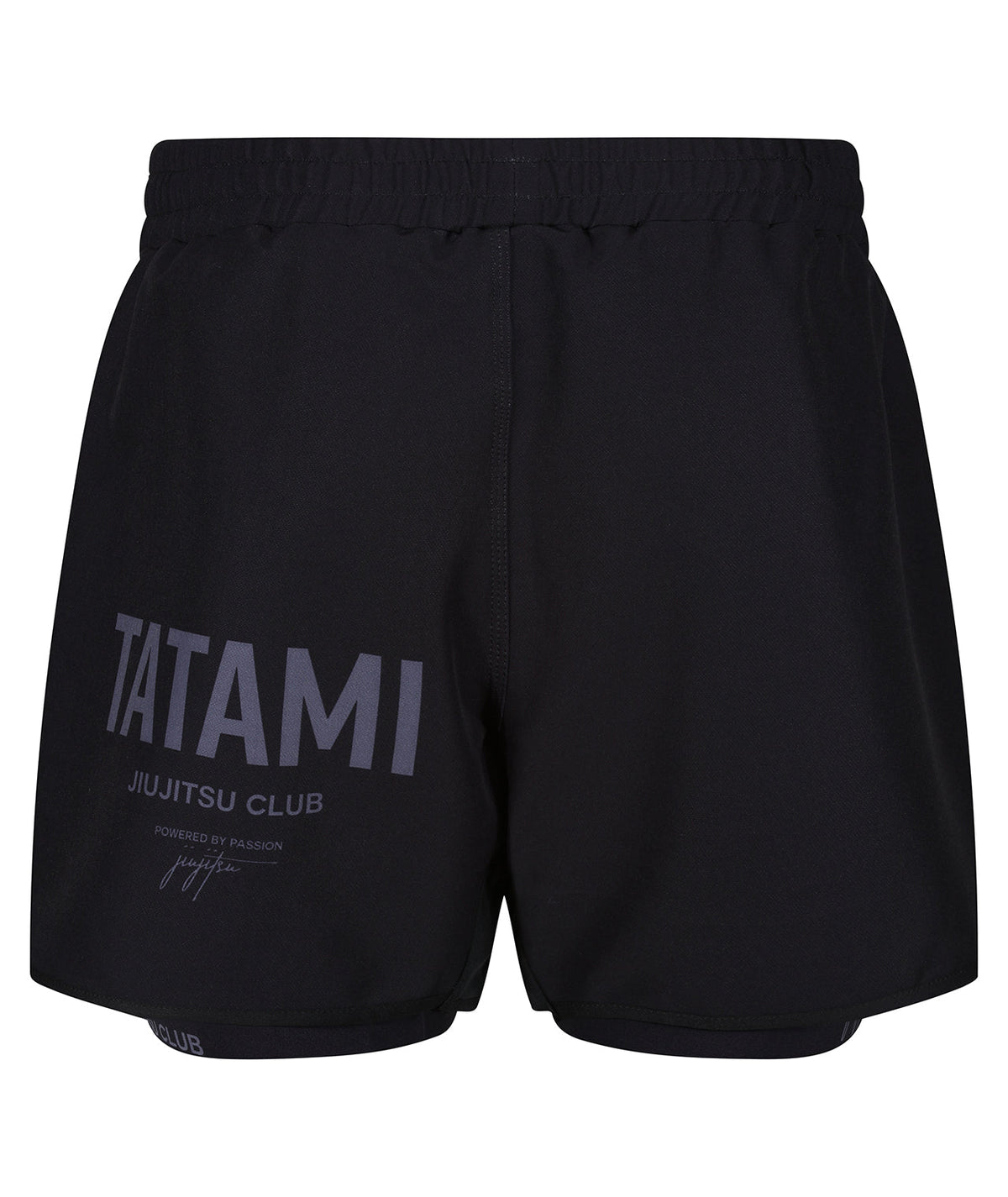JJ Club Hybrid High Cut Shorts - Black