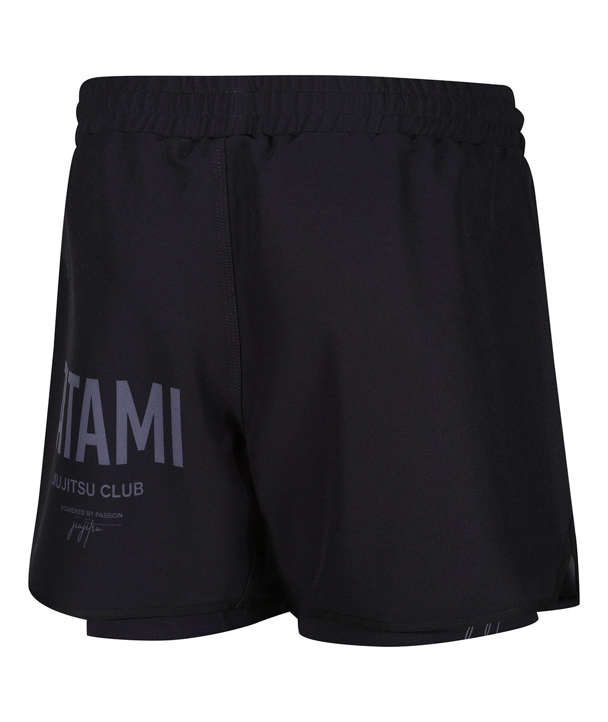 JJ Club Hybrid High Cut Shorts - Black