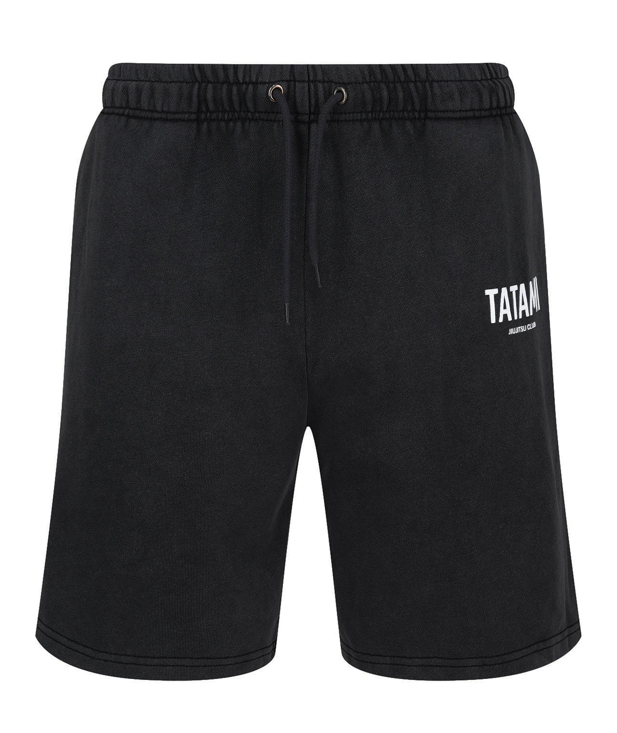 JJ Club Stonewashed Cotton Leisure Shorts - Grey