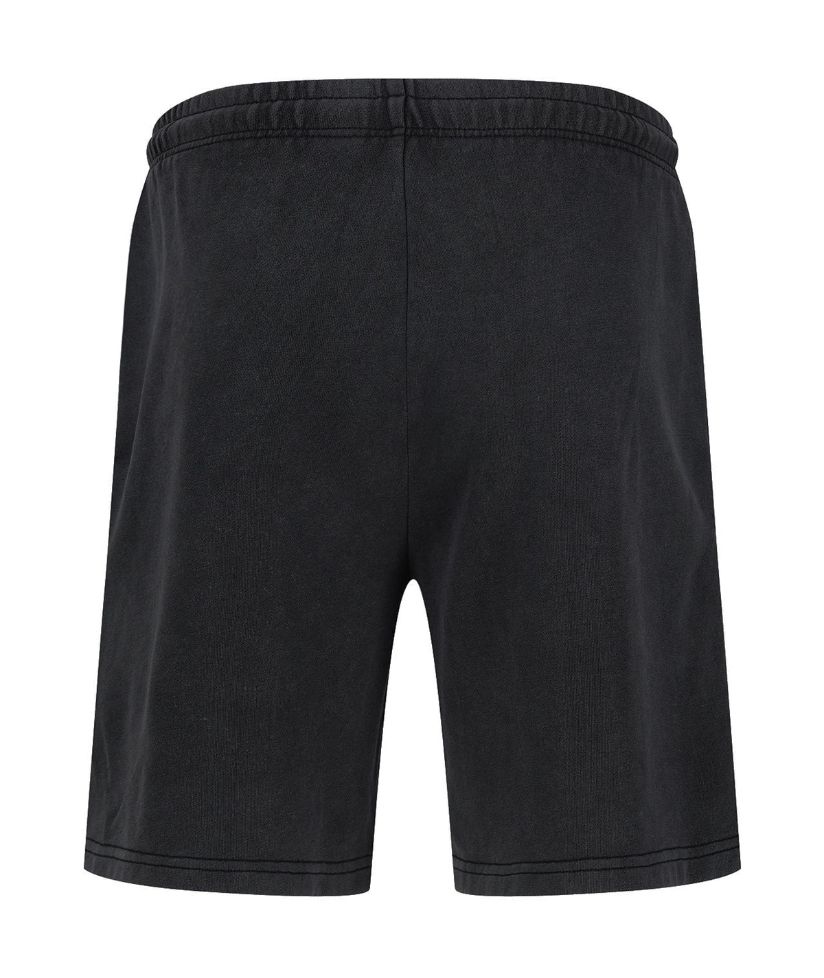 JJ Club Stonewashed Cotton Leisure Shorts - Grey