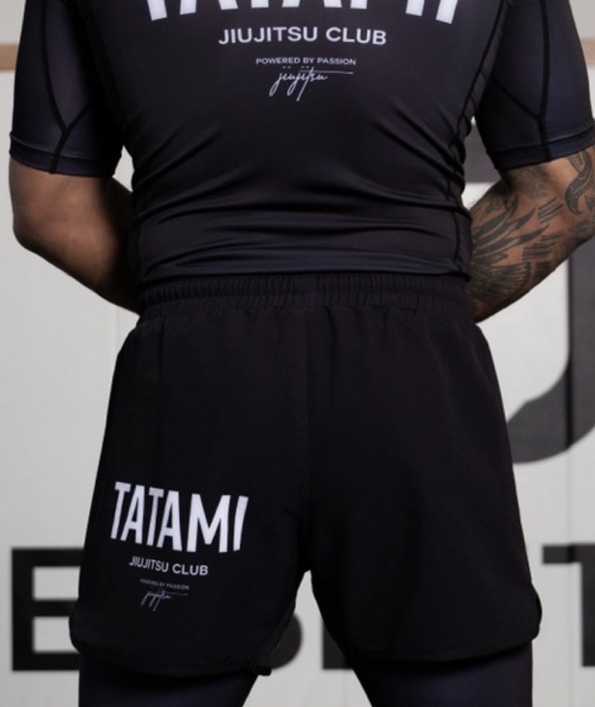 JJ Club High Cut Shorts - Black