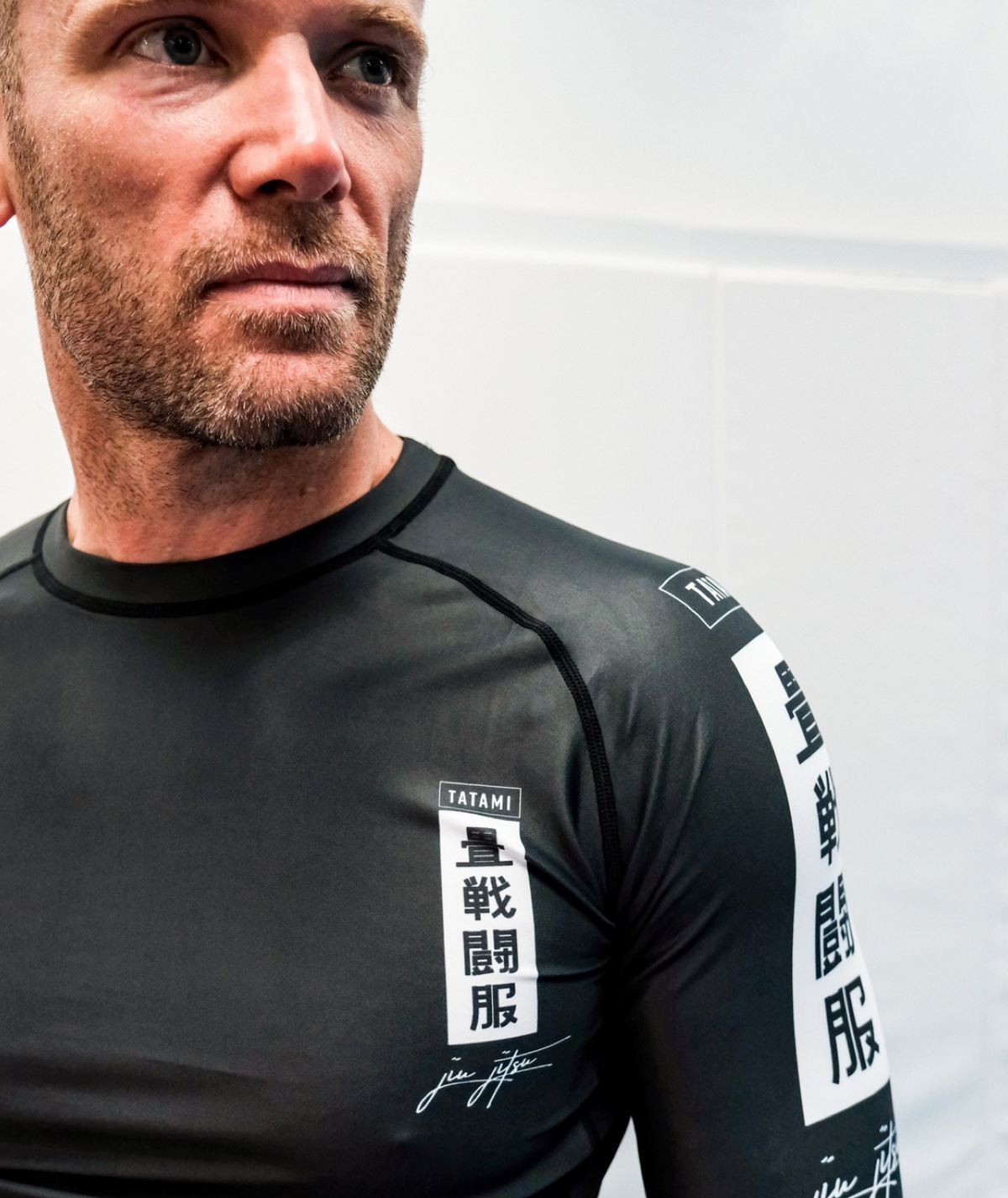 Kanagawa Long Sleeve Rash Guard - Black