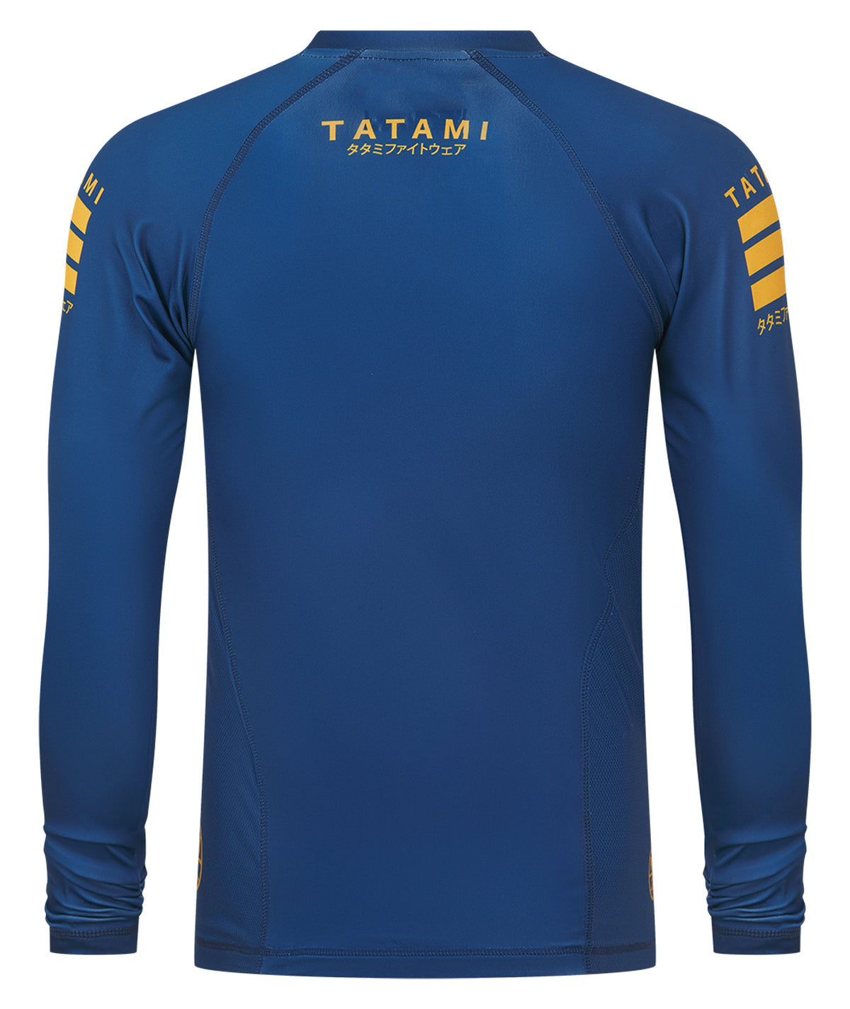 Katakana V2 Long Sleeve Rash Guard - Blue