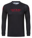Katakana V2 Long Sleeve Rash Guard - Black