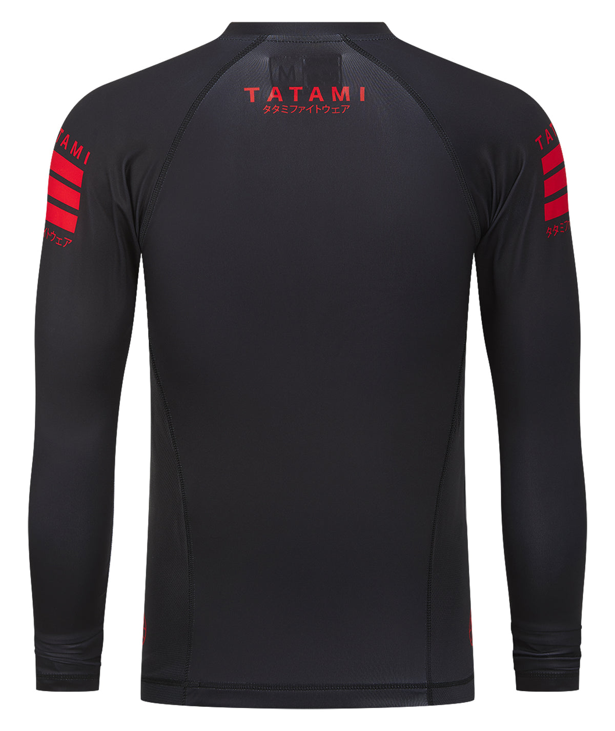 Katakana V2 Long Sleeve Rash Guard - Black