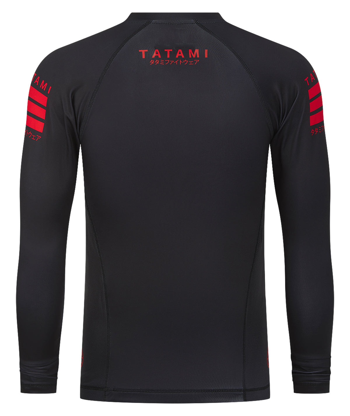 Katakana V2 Long Sleeve Rash Guard - Black