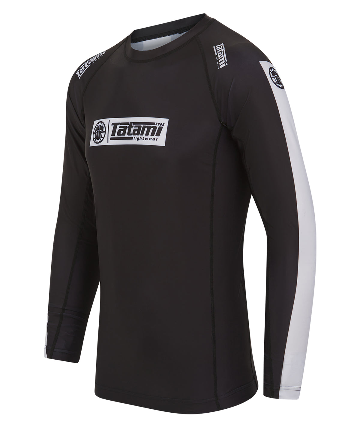 IBJJF Ranked Long Sleeve Rash Guard - Black