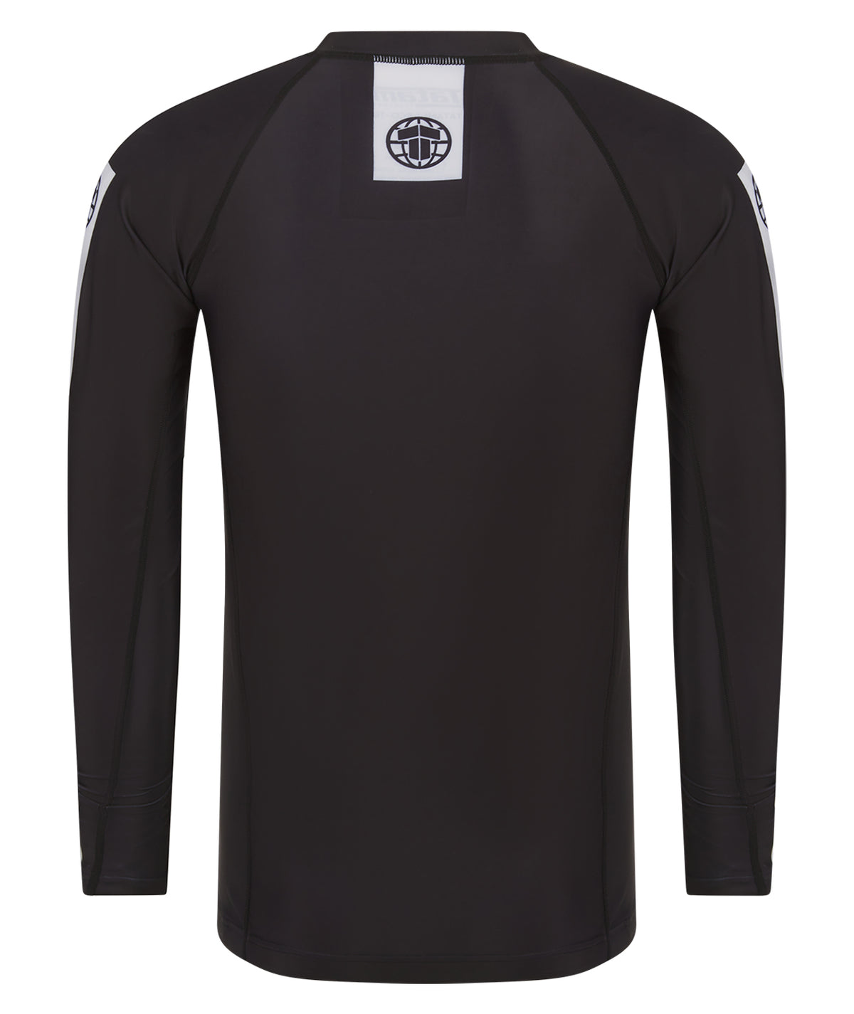 IBJJF Ranked Long Sleeve Rash Guard - Black