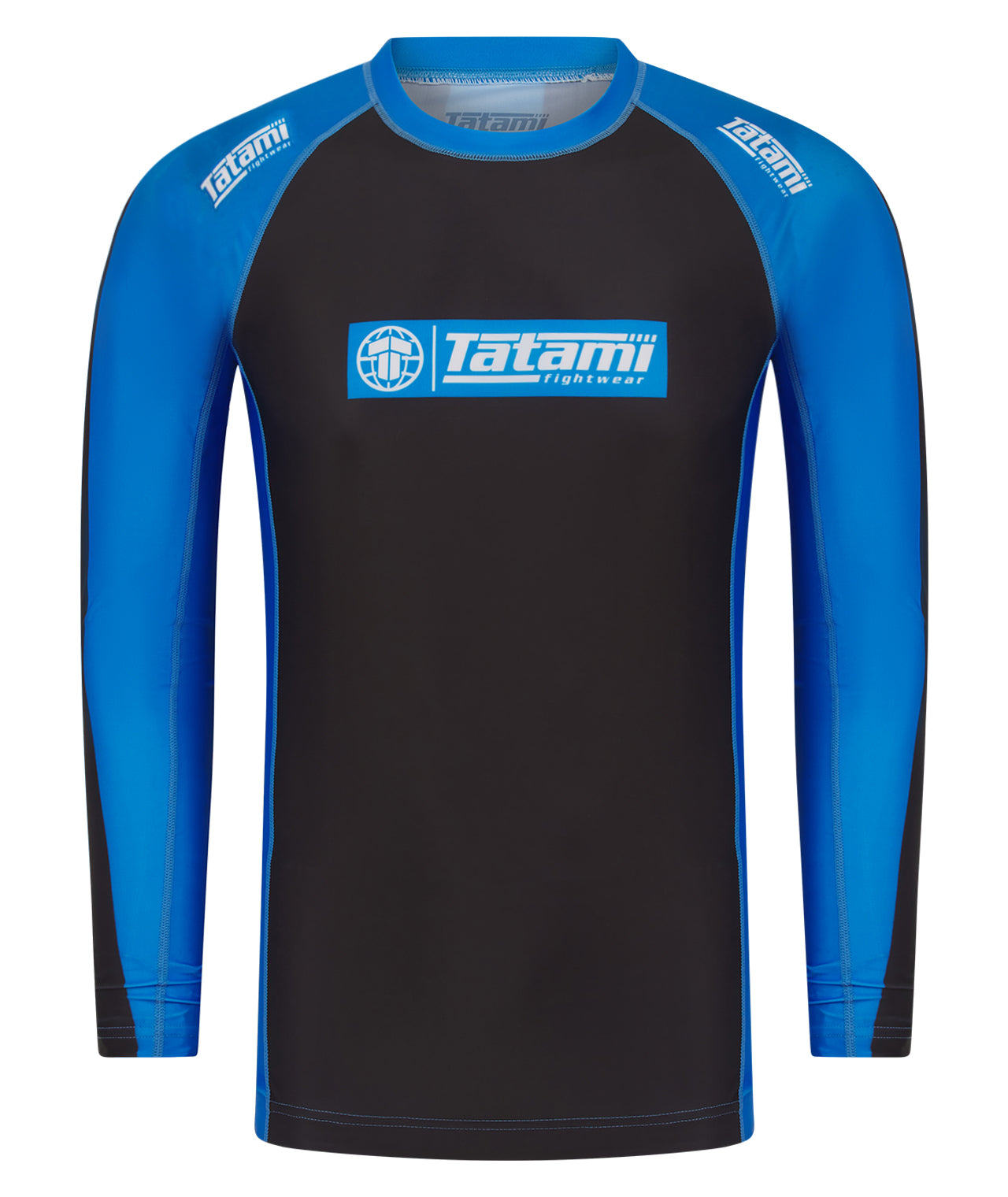 IBJJF Ranked Long Sleeve Rash Guard - Blue – Tatami Fightwear Ltd.