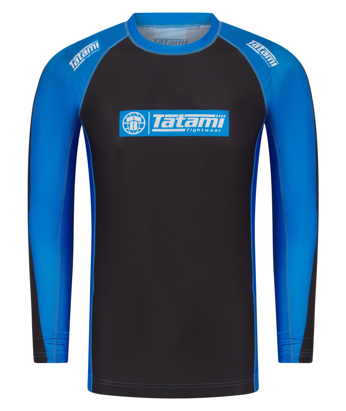 IBJJF Ranked Long Sleeve Rash Guard - Blue