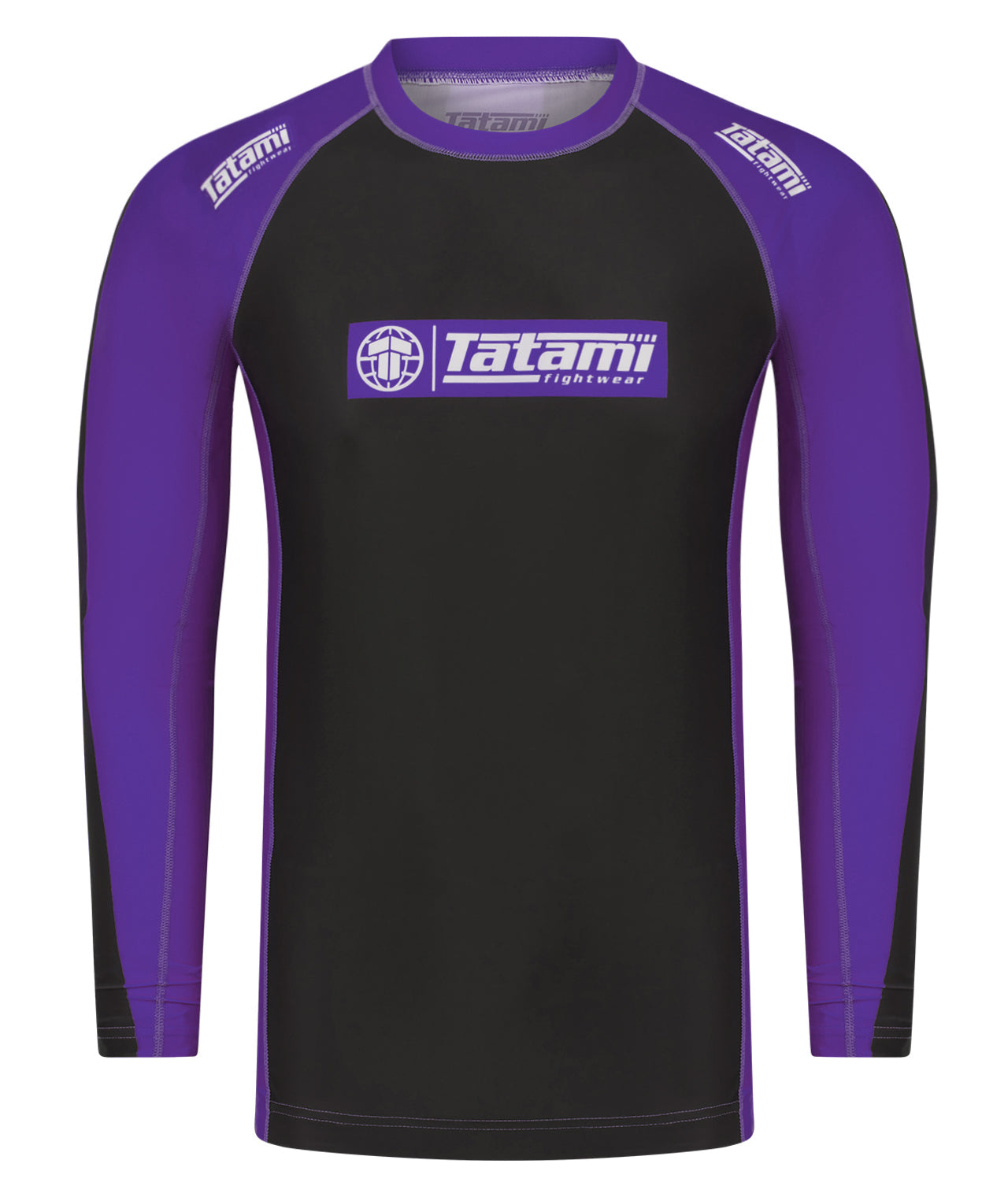 IBJJF Ranked Long Sleeve Rash Guard - Purple – Tatami Fightwear Ltd.