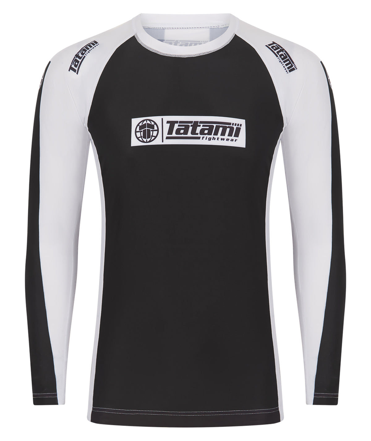 IBJJF Ranked Long Sleeve Rash Guard - White