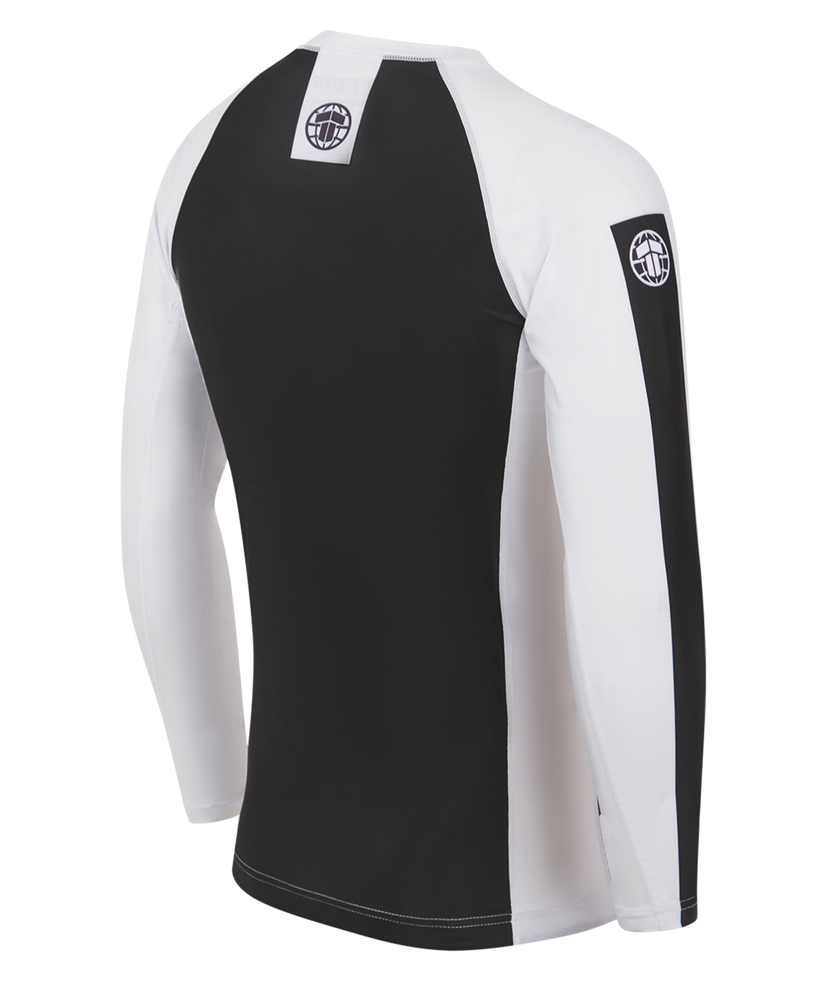 IBJJF Ranked Long Sleeve Rash Guard - White