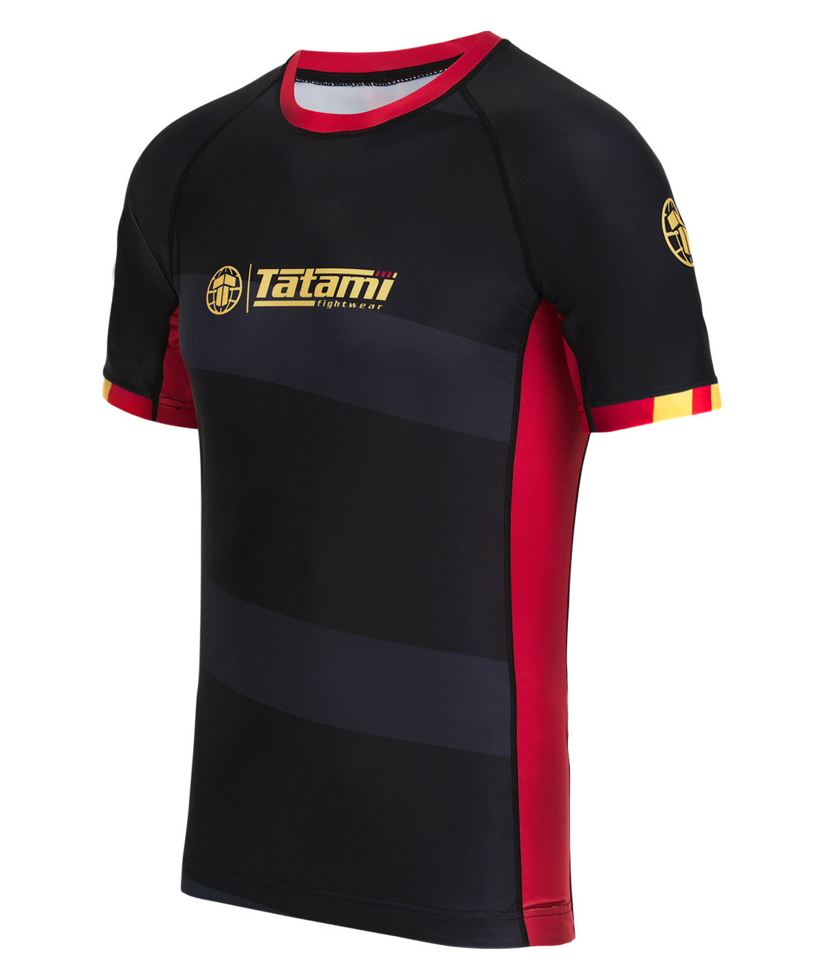 Tatami Nomad Rash Guard - Black & Red