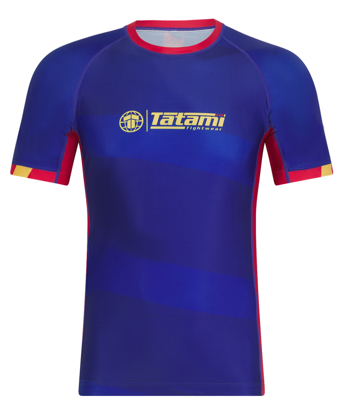 Tatami Nomad Rash Guard - Navy & Red