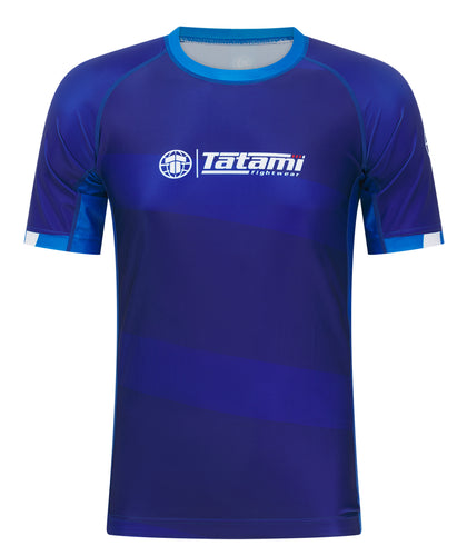Tatami Nomad Rash Guard - Navy & Blue