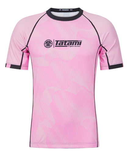 Tatami Nomad Rash Guard - Pink & Black