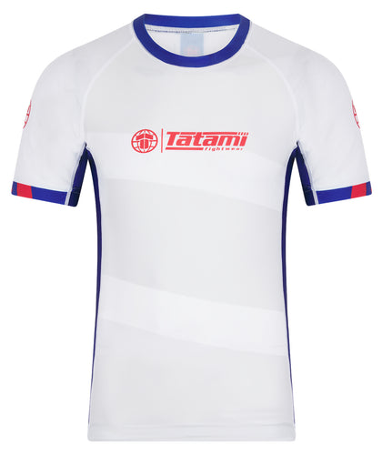 Tatami Nomad Rash Guard - White & Navy