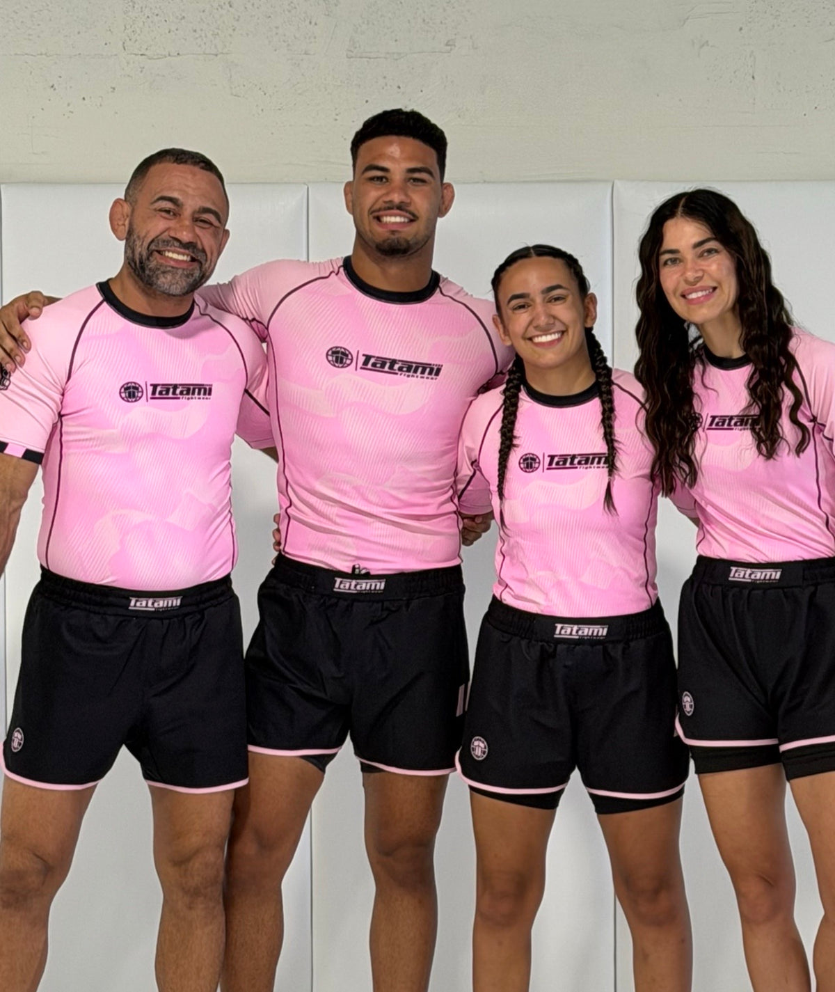 Tatami Nomad Rash Guard - Pink & Black
