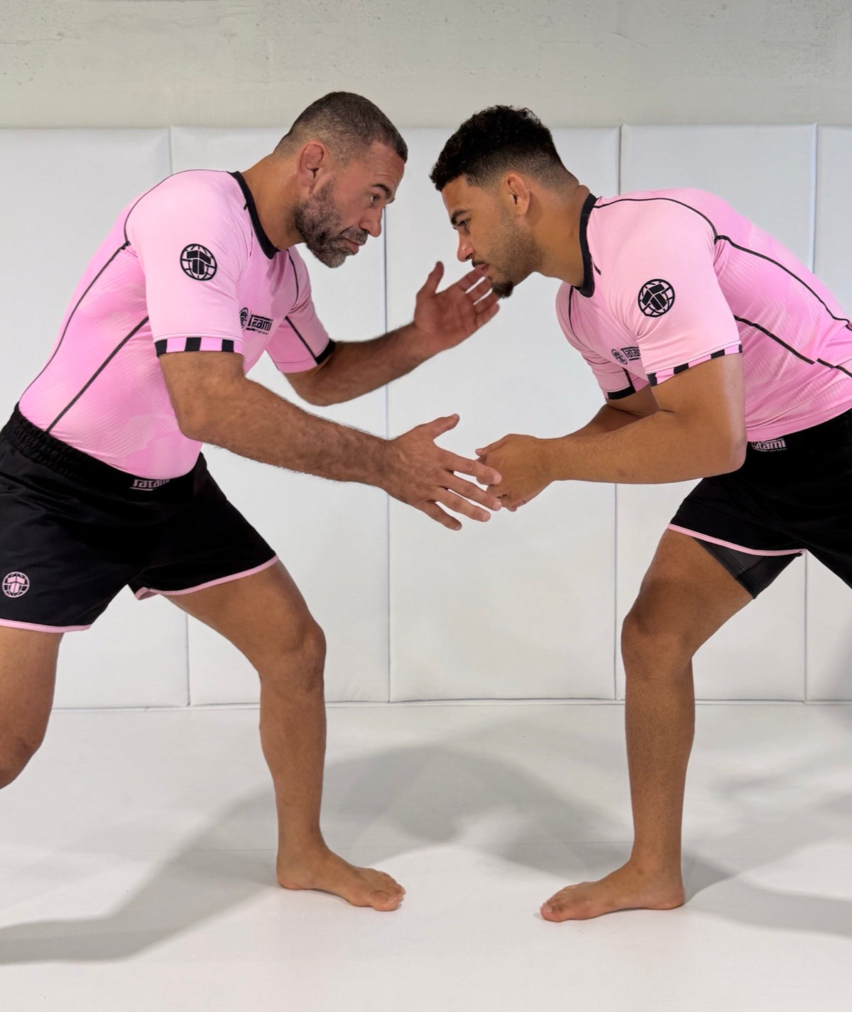 Tatami Nomad Rash Guard - Pink & Black