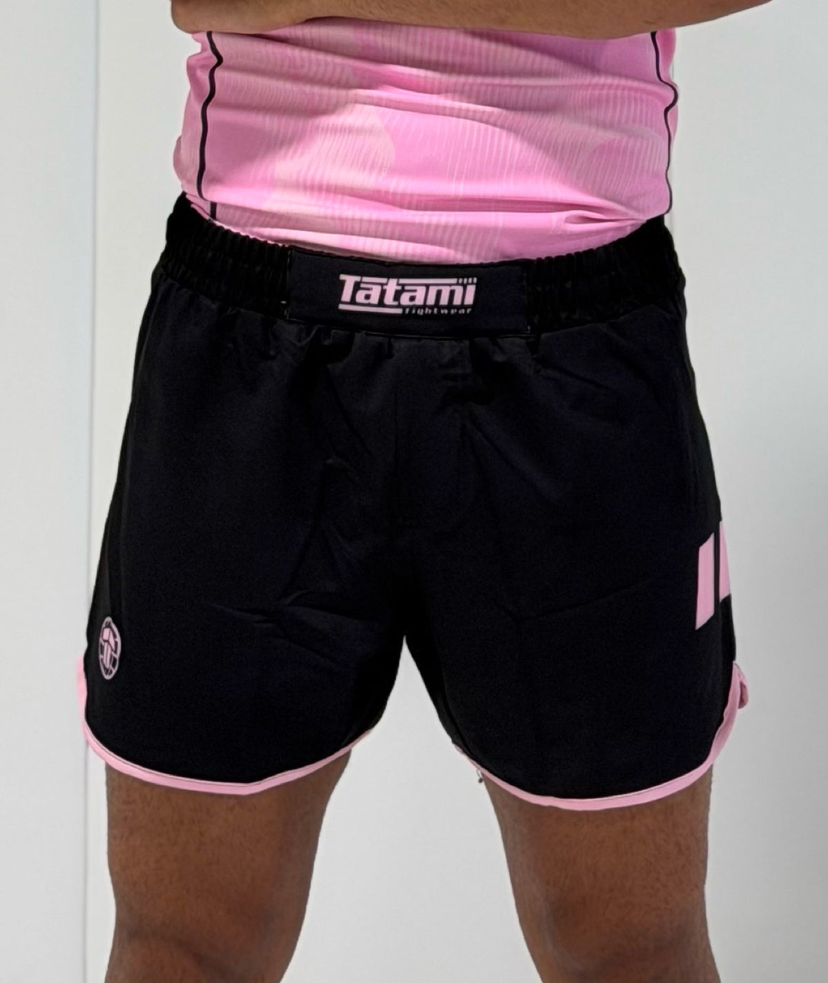 Tatami Nomad Shorts - Pink & Black