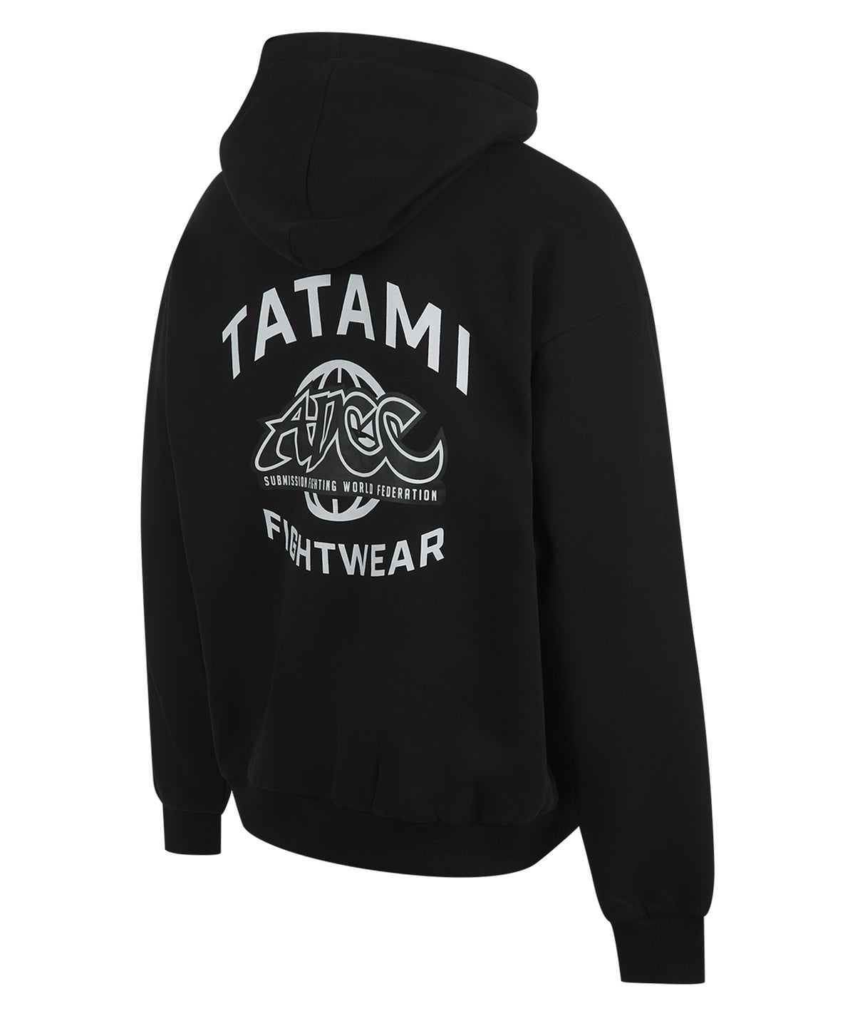 Tatami X ADCC Oversized Zip Hoodie - Black