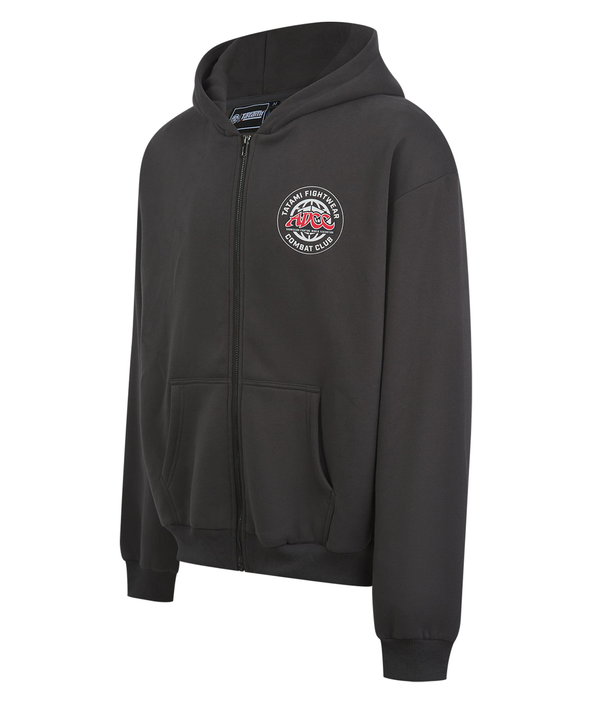Tatami X ADCC Combat Club Oversized Zip Hoodie - Grey