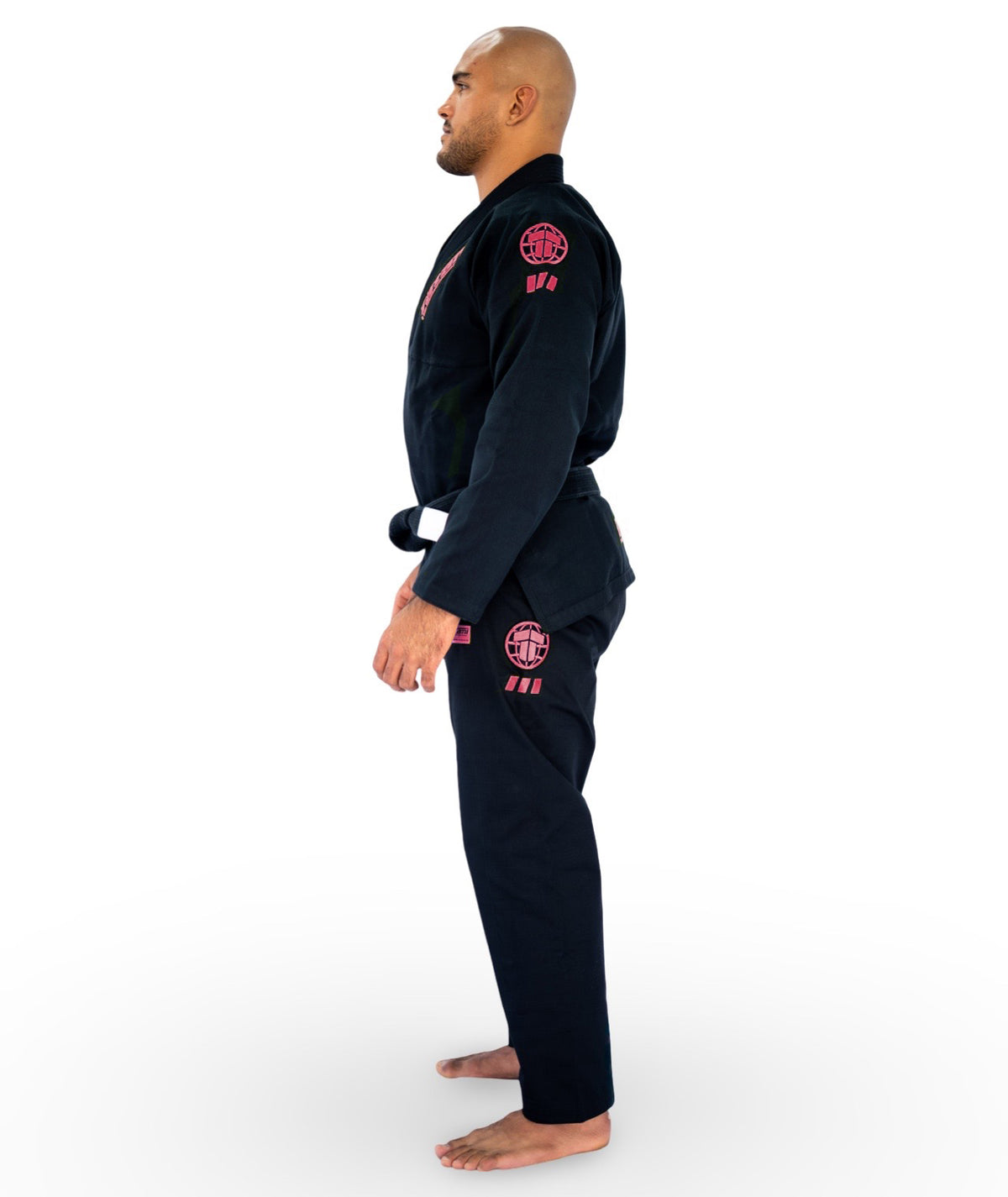 Pro Series Gi - Black & Wild Rose