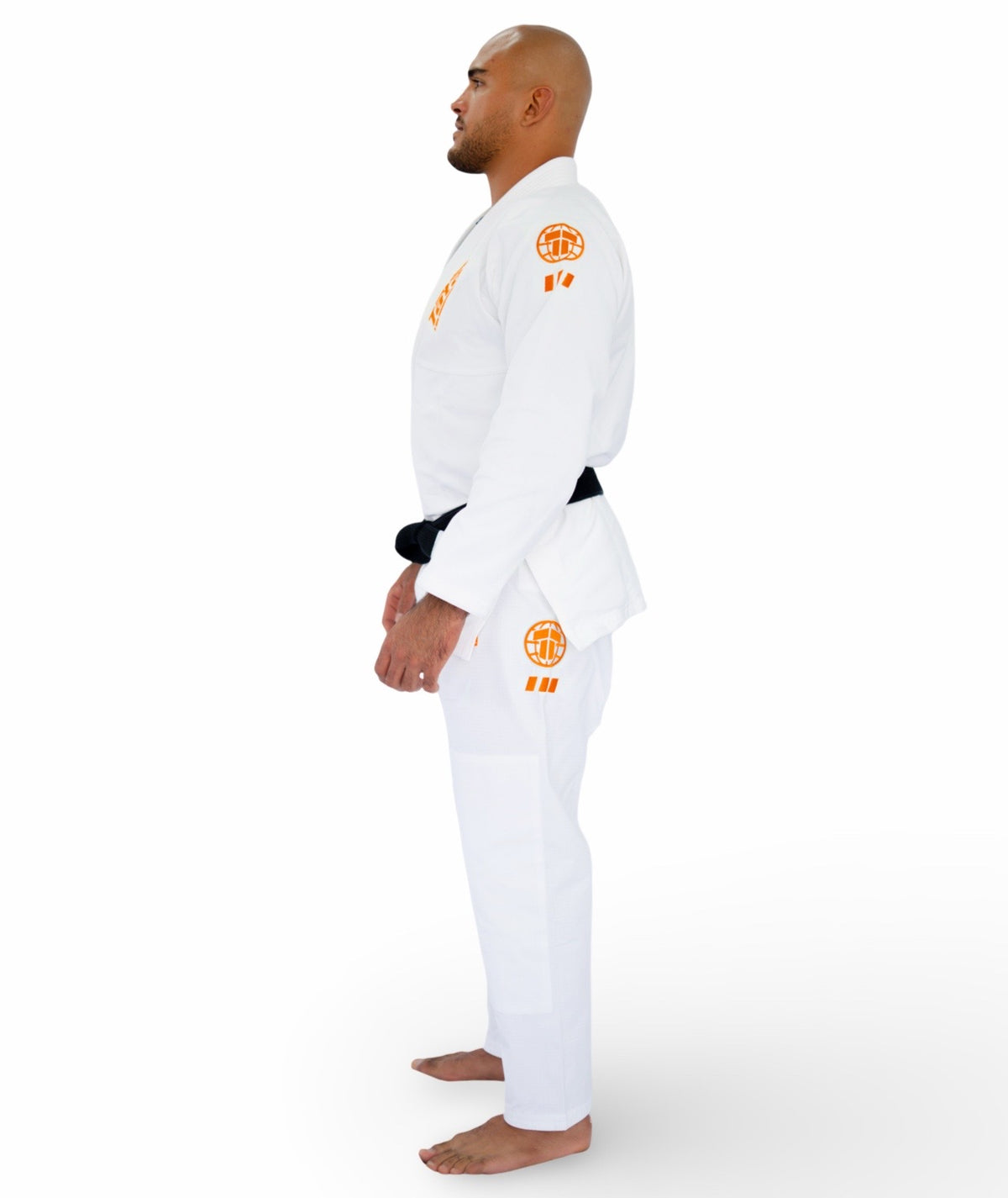 Pro Series Gi - White & Hunter Orange