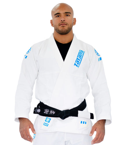 Pro Series Gi - White & Sky Blue