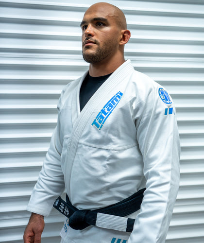 Pro Series Gi - White & Sky Blue